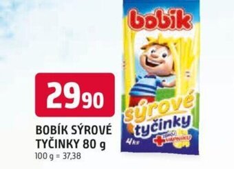Trefa BOBÍK SÝROVÉ TYČINKY 80 g nabídka