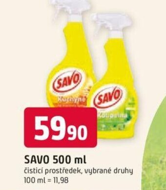 Trefa SAVO 500 ml nabídka
