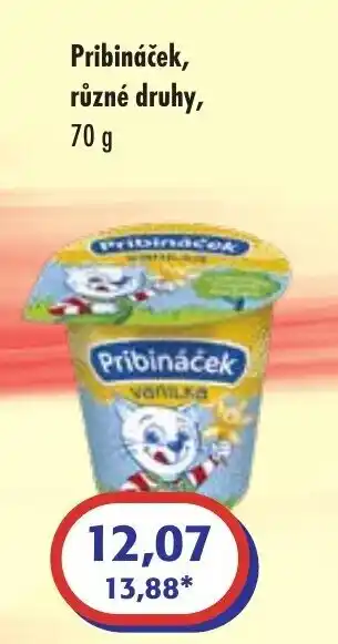 ČEPOS Pribináček, různé druhy, 70 g nabídka