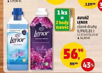 Penny Market Lenor aviváž, 0,99 l nabídka