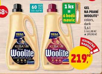 Penny Market Gel na praní woolite, 3,6 l nabídka