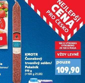 Kaufland Kmotr pekelník nabídka