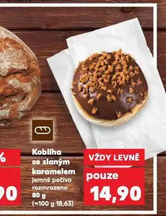 Kaufland Kobliha se slaným karamelem nabídka