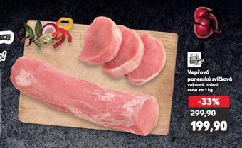 Kaufland Vepřová panenská svíčková nabídka