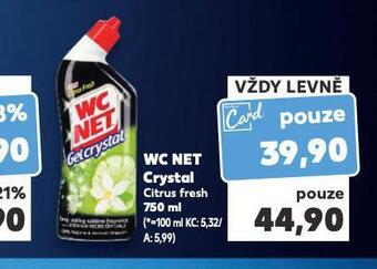 Kaufland Wc net crystal nabídka