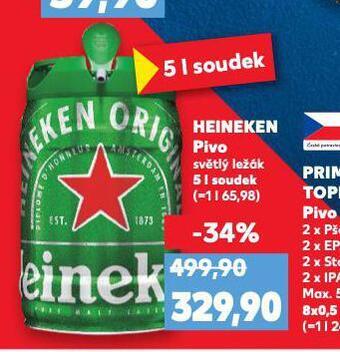 Kaufland Pivo heineken nabídka