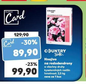 Kaufland Hnojivo na rododendrony nabídka