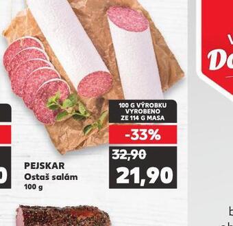 Kaufland Pejskar ostaš salám nabídka