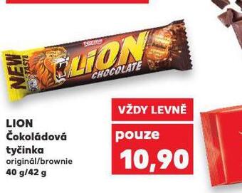 Kaufland Lion čokoládová tyčinka nabídka