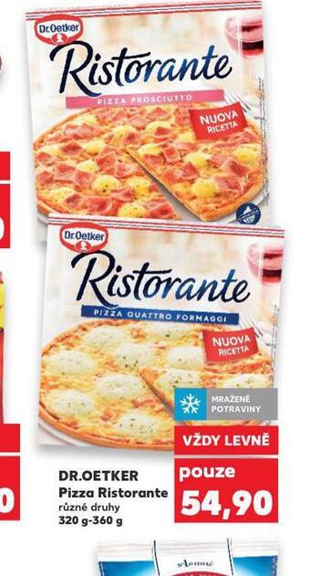 Kaufland Dr. oetker pizza ristorante nabídka