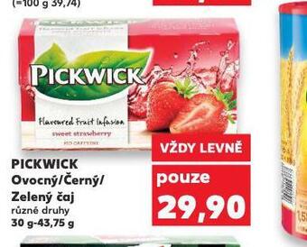 Kaufland Pickwick čaj nabídka