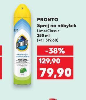 Kaufland Pronto sprej na nábytek nabídka