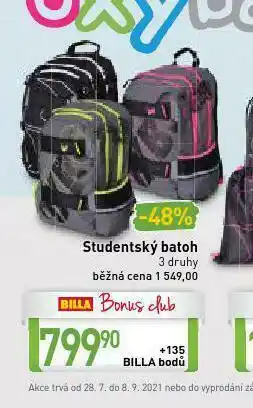 Studentský batoh