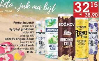 Jip Fernet bavorák citrus 6%, 0,25 l nabídka