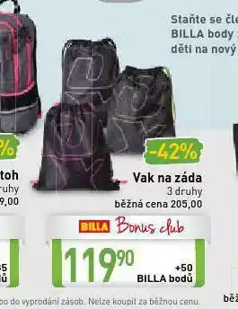 Vak na záda