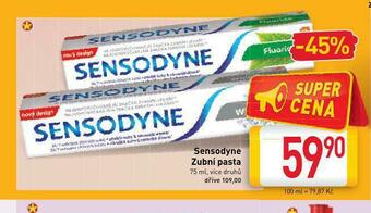 Billa Sensodyne zubní pasta nabídka