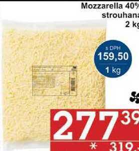 Jip Mozzarella 40% strouhana, 2 kg nabídka