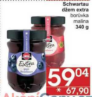 Jip Schwartau džem extra borůvka, 340 g nabídka