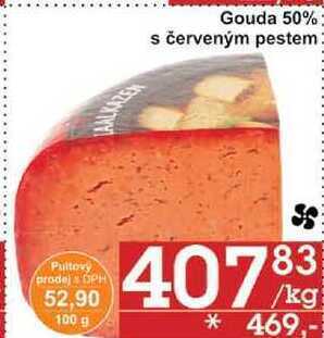 Jip Gouda 50% s červeným pestem, 100 g nabídka