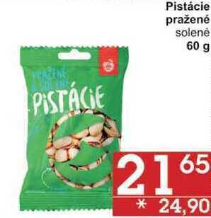 Jip Pistácie pražené solené, 60 g nabídka