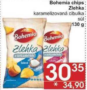 Jip Bohemia chips zlehka karamelizovaná cibulka, 130 g nabídka