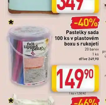 Billa Pastelky sada nabídka