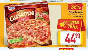 Billa Pizza guseppe nabídka