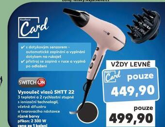 Kaufland Vysoušeč vlasů nabídka