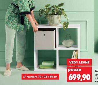 Kaufland Regál se 4 policemi nabídka