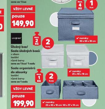 Kaufland Úložný box nabídka