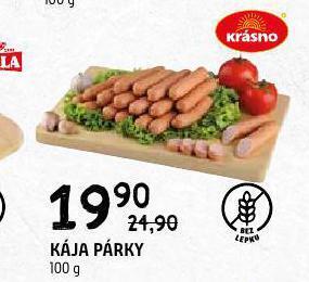 Terno Kája párky nabídka