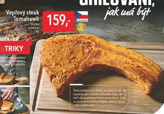 Globus Vepřový steak tomahawk nabídka