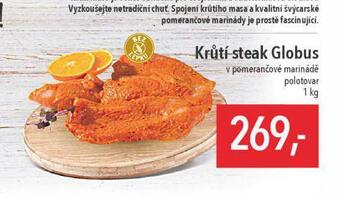 Globus Krůtí steak nabídka