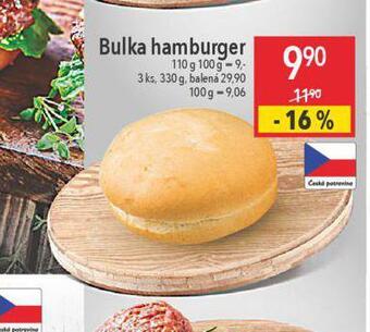 Globus Bulka hamburger nabídka