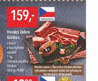 Globus Hovězí žebro nabídka