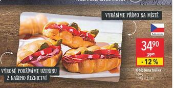 Globus Obložená bulka nabídka