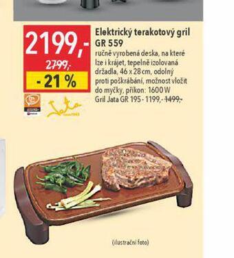 Globus Elektrický terakotový gril nabídka