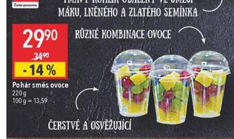 Globus Pohár směs ovoce nabídka