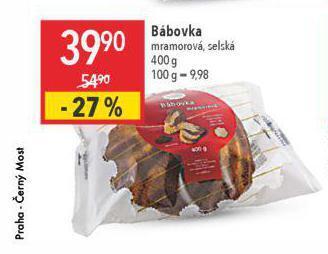 Globus Bábovka nabídka
