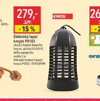 Globus Elektrický lapač hmyzu nabídka