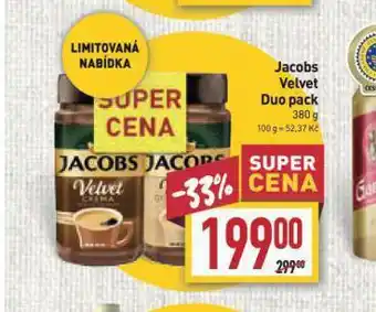 Billa Jacobs velvet duo pack nabídka