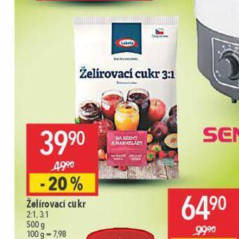 Globus Želírovací cukr nabídka