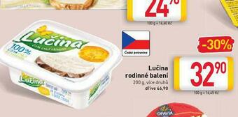 Billa Lučina rodinné balení nabídka