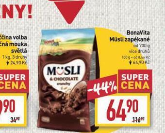 Billa Bonavita müsli zapékané nabídka
