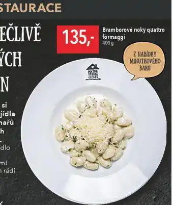 Globus Bramborové noky qusttro formaggi nabídka
