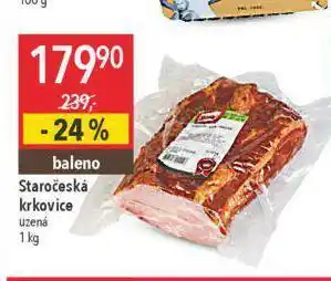 Globus Staročeská krkovice nabídka