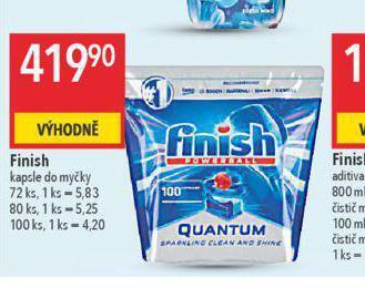 Globus Finish kapsle do myčky nabídka