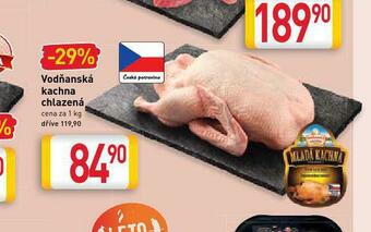 Billa Vodňanská kachna nabídka