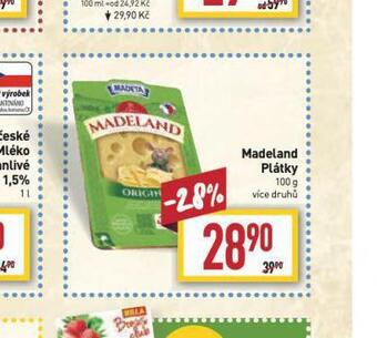 Billa Madeland plátky nabídka