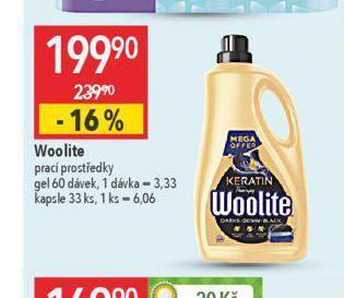 Globus Woolite speciální prací gel nabídka